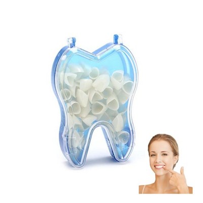YAFIYGI 50 Pcs Tooth Caps for Broken tailored anterior teeth, White