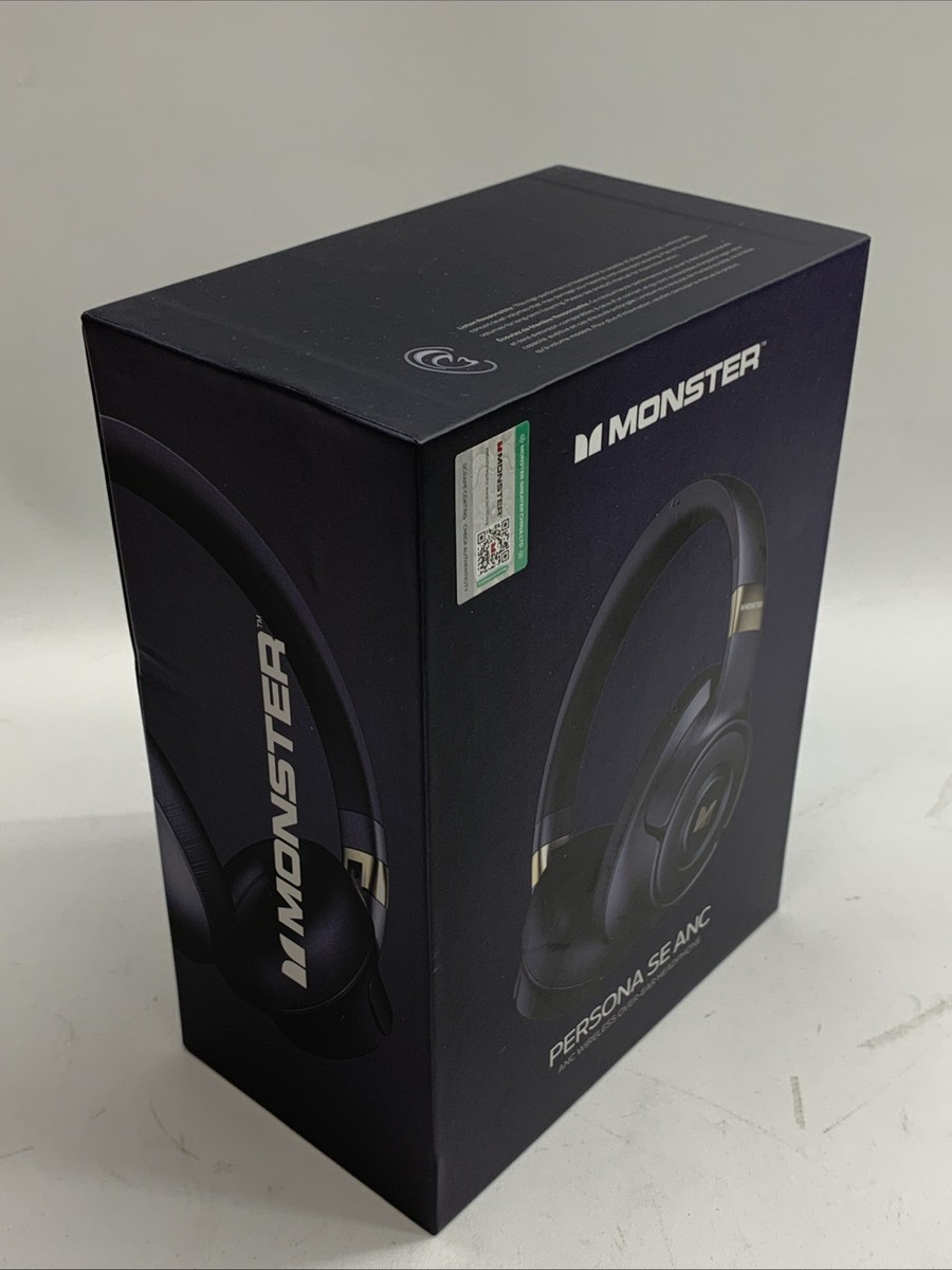 希少品:Monster Persona Anc ノイズキャンセリングヘッドホン Amazon.com: Monster Persona Noise Cancelling Wireless