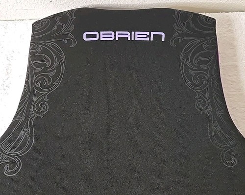 O'Brien Ladies USCG Approved Life Jacket Purple/Black Extra Small 28"-32" - Picture 4 of 6