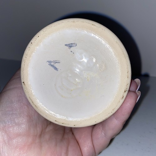 Vintage MCM Veb Haldensleben Pottery #8309 White Figural Lady Face Vase Germany - Picture 5 of 8