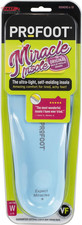 PROFOOT Original Miracle Insoles for Women Sizes 6-10   Self-Molding Ultra Lig