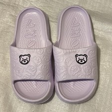 Womens Slippers Indoor or Outdoor Soft Slippers Flip Flop Shoe Size: 6 Purple