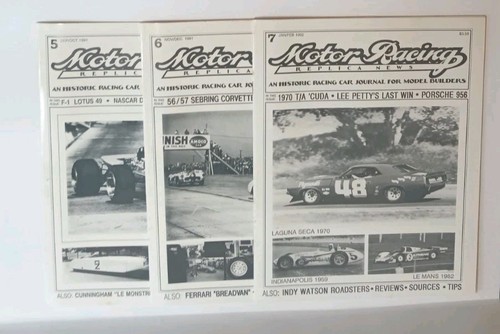 Motor Racing Replica News The Historic Racing Journal For Modellers #'s 5-24 - Photo 10 sur 13