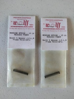 Wolff Trigger Springs - 14 & 15 Lb - J,K,L,N Frames