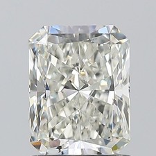 Radiant 1.20 Carat Cert. GIA Natural Mined Diamond Loose J color VVS1 clarity 3478.00 per carat