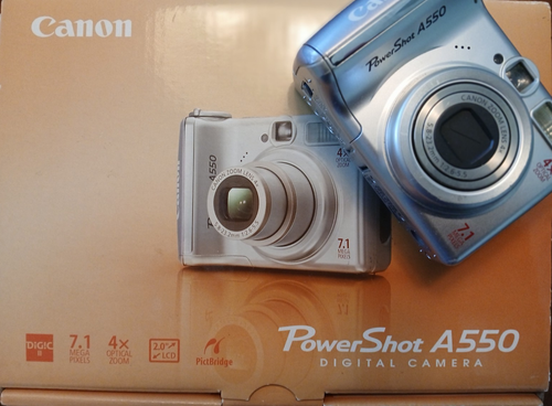 Canon PowerShot A550 - 7.1 Megapixel Digital Camera - 4x Optical Zoom - Picture 2 of 14