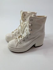 Converse Chuck 70 De Luxe Heel Shoes 'Egret' - A05348C Ivory Platform Chunky