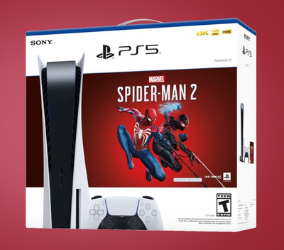 EMPTY BOX for Sony PlayStation 5 Disc Spider-Man 2 Bundle EMPTY BOX ONLY