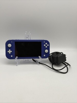 Nintendo Switch Lite HDH-001 Blue 32GB Handheld Console + Charger Tested Working