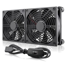 240mm Router Cooling Fan for Computer Cooler Small Box 5V USB  USB Powered M...
