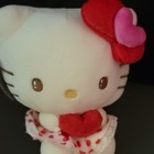 Sanrio Hello Kitty Plush Stuffed Animal Cat, White Red Pink w/ Tag — photo 1