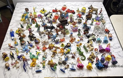 Disney Pixar PVC Plastic Figurines Cake Toppers Figures Play sets Huge Lot 130+