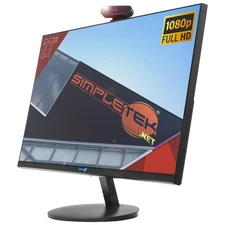 Monitor 27" Screen Display Panel HDMI Computer PC With Webcam Camcorder