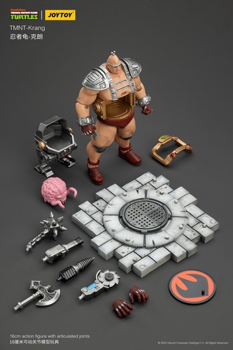 JOY TOY Ninja Turtles TMNT Krang JT00881 1/18 Action Figure - Picture 11 of 11