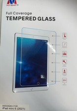MYBAT Full COVERAGE Tempered GLASS Screen Protector for Apple iPad Mini 6 -Clear