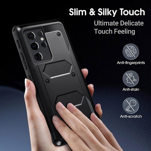 For Samsung S21+/S21 FE/S21 Ultra Hybrid Belt Clip Case Cover / Screen Protector - Picture 9 of 62