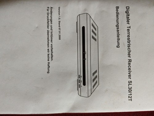 Comag SL 30/12 T Digital Receiver terrestrisch - Bild 9 von 9