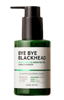 Somebymi Bye bye Blackhead 30 days Miracle Greentea Tox Bubble Cleanser 120g
