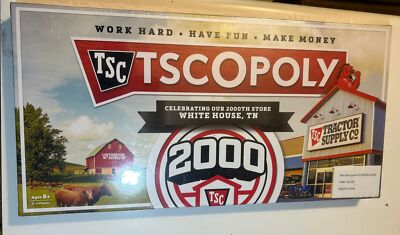 Tractor Supply Co TSC TSCOPOLY Monopoly Game Sealed 