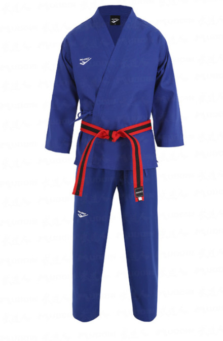 ПРОСПЕКТЫ открывают униформу для тхэквондо синего цвета спортивную тренировочную одежду куртку и брюки NWT 9890₽