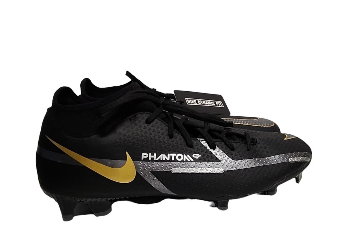 Nike Phantom GT2 Academy MG Black Metallic Gold for Sale