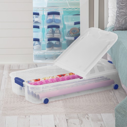 UNDER BED STORAGE BIN 66 Quart Container - Picture 4 of 11