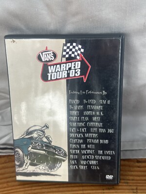 Vans Warped Tour 2003 (DVD, 2004) Punk Rock: Rancid, Pennywise, Dropkick Murphys