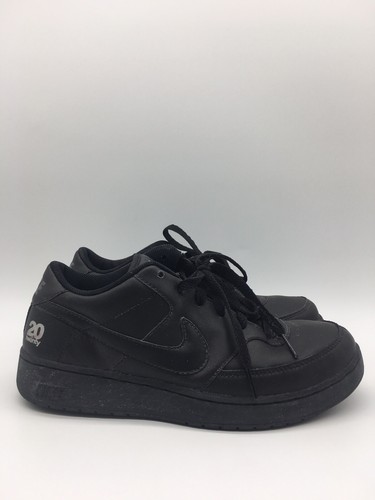 Womens sz 7.5 2005 Nike Air Force 1 \u0026#034;20 Twenty\u0026#034; Low Top Black  Athletic Sneaker | eBay