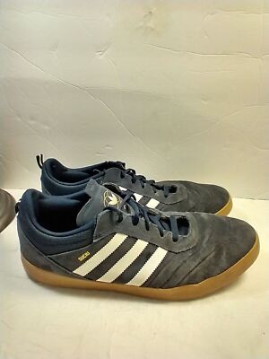Adidas SUCIU Blue Suede Skateboarding Shoes Sneakers Men's