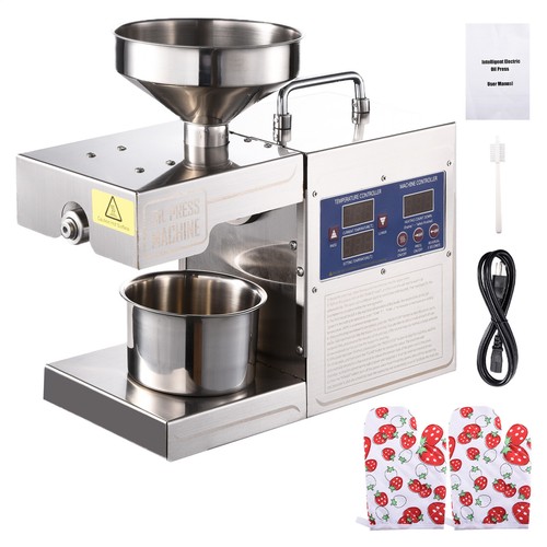 Cold Hot Oil Press Machine Commercial Nut Seed Oil Expeller Oil Extractor 80rmp - Picture 7 of 12