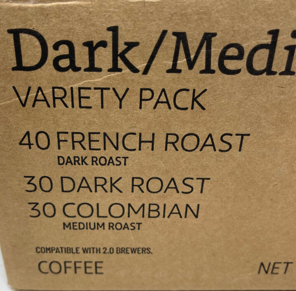 Amazon Brand Solimo Coffee Pods Assorted pack French Dark Colombian 100 ct 842379155024 eBay