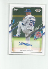 2021 TOPPS PRO DEBUT AUTOGRAPHS #PD117 RILEY THOMPSON