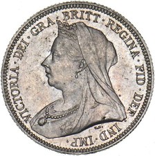 1893 Shilling (Rare Dies 1C) - Victoria British Silver Coin - Superb