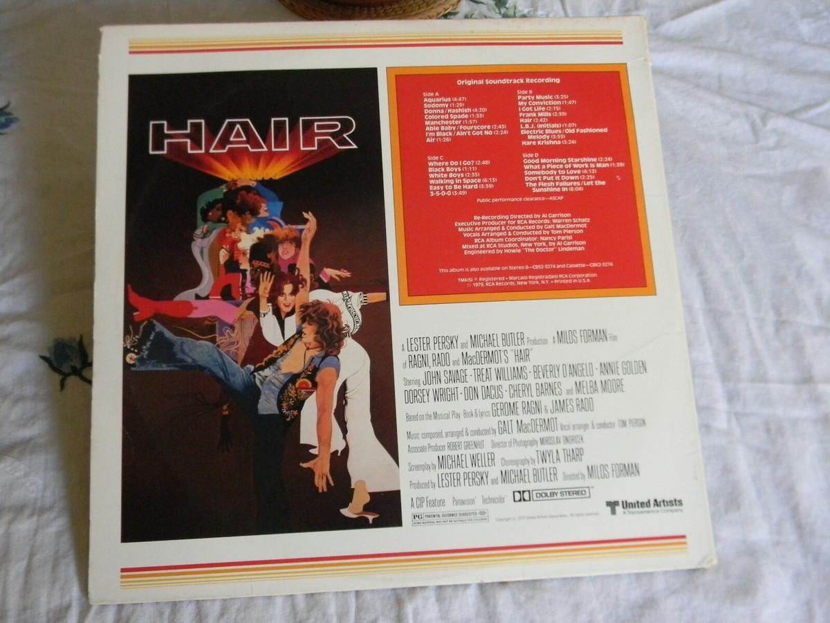 HAIR オリジナルサウンドトラック LP Hair - Original Broadway Cast Soundtrack LP - Reissue RCA Victor