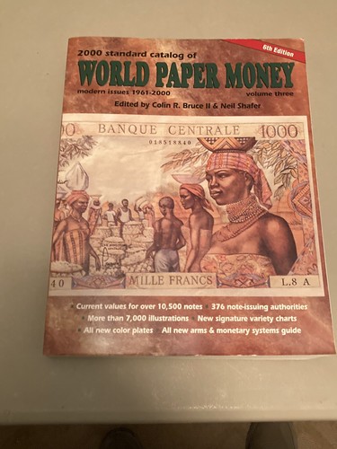 Krause World Paper Money Standard Catalog Modern Issues 1961-2000 6th Edition