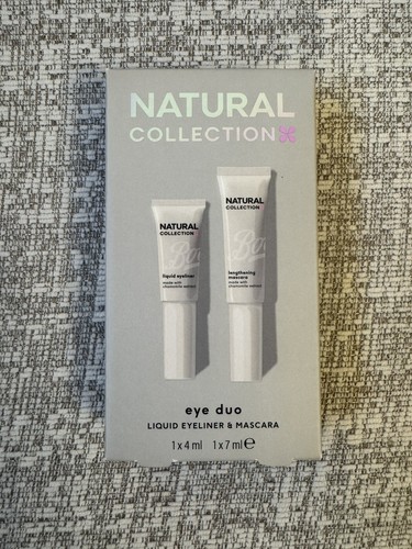 Natural Collection Eye Duo Liquid Eyeliner 4ml And Mascara 7ml BN