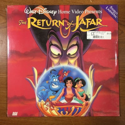 Walt Disney The Return Of Jafar Laserdisc 2237 As For Sale Online Ebay