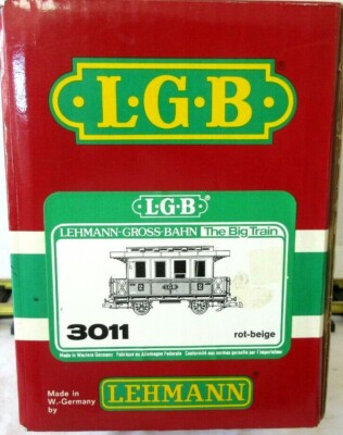 LGB 3011 Carrozza Passeggeri a 2 assi 3° classe Porte ... - eBay
