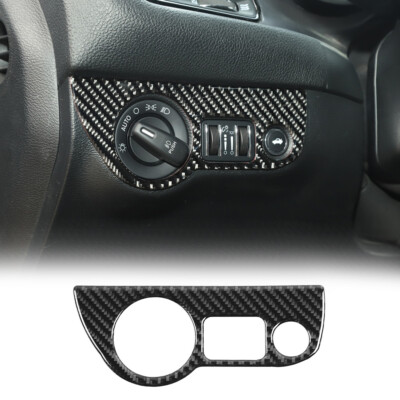 Headlight Switch Button Panel Trim Sticker for Dodge Charger 10+/Challenger 15+