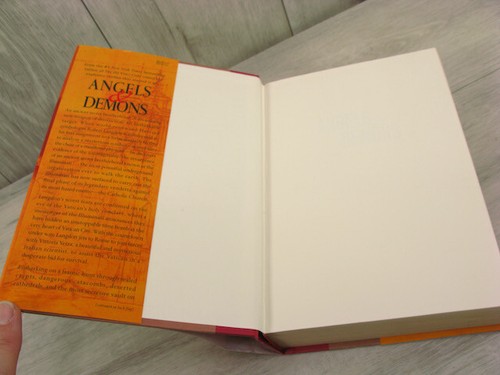 Angels & Demons Dan Brown 2003 HC/DJ Mystery Thriller Adventure Suspense - Picture 7 of 12
