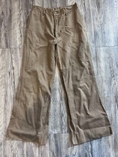 Vintage 70's Pentimento Brittania Denim khaki High Waist Womens Size 13 Nice