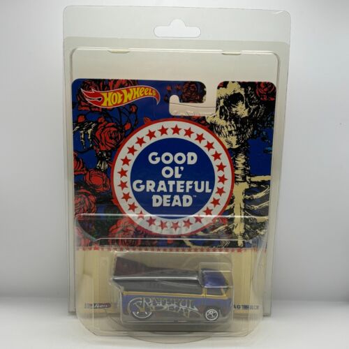 Hot Wheels Pop Culture Grateful Dead Volkswagen Drag Truck w/ Protecto