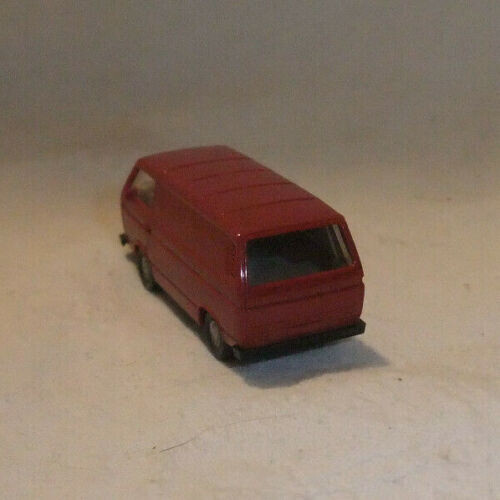 M.14.22 F3 Wiking VW T3 Transporter rojo H0 modelo de ferrocarril 1:87 coche - Imagen 4 de 6