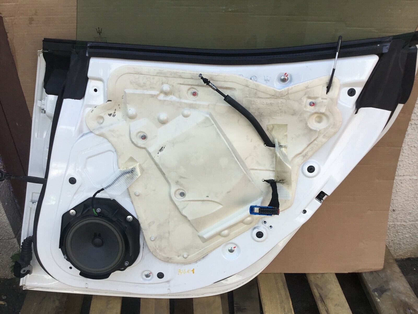 14-17 Maserati Ghibli S Q4 Exterior Rear Right Door WITHOUT Glass OEM E P