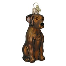 Old World Christmas Dog Collection Glass Blown Ornaments for Christmas Tree,C...