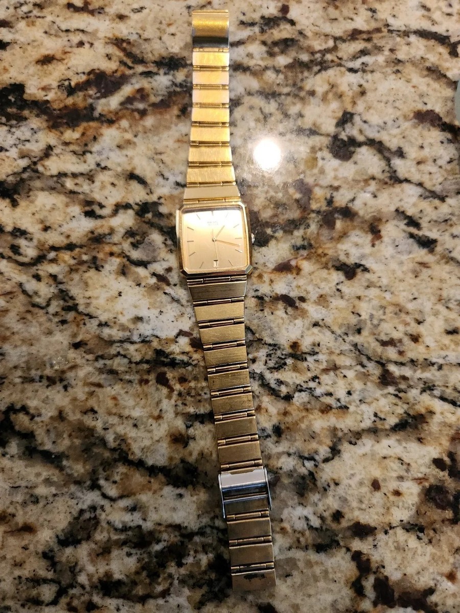 Vtg MENS 90s Seiko Gold Tone Watch. All Original 6532-5210 Vtg MENS 90s Seiko Gold Tone Watch. All Original 6532-5210