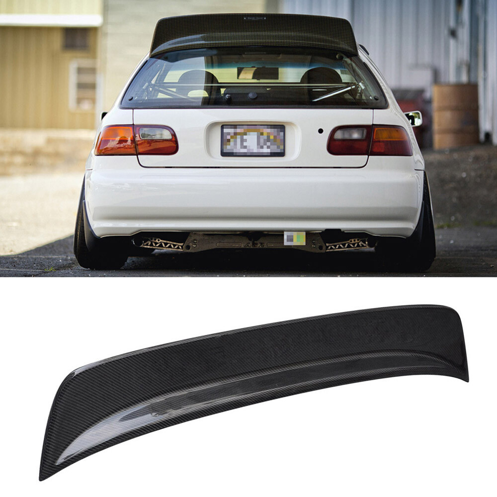 For Honda Civic EG EG6 1992-95 N1 JDM Style Rear Roof Wing