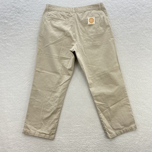 Old Navy Pants Mens 34x30 Beige Classic Khakis Loose Stretch American Chino - Picture 10 of 22