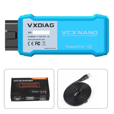 VXDIAG VCX NANO OBD2 Diagnosegeräte für TOYATA LEXUS Compatible for SAE J2534