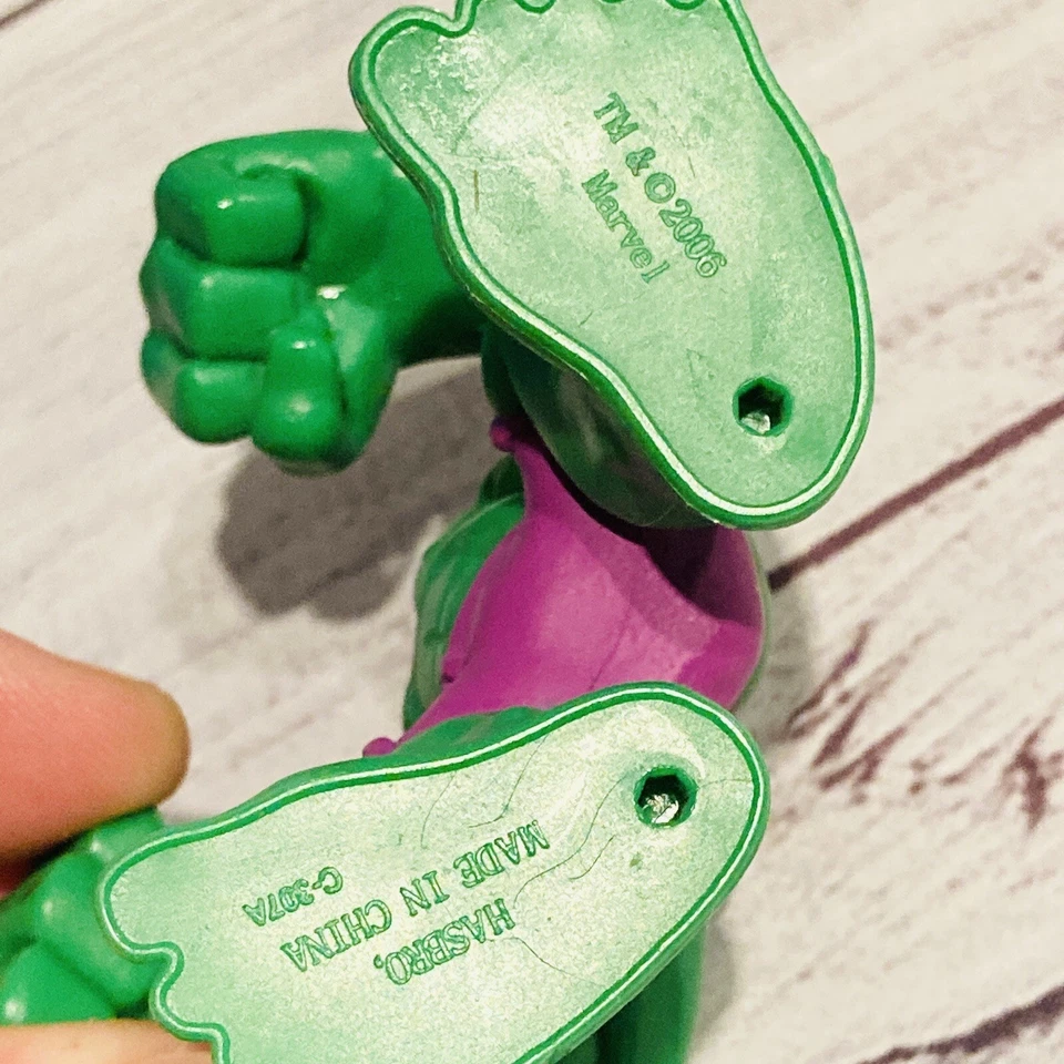 Figura Incredible Hulk2006 2.5" Avengers Marvel Comics Hasbro Super Hero Squad Foto 4 de 4